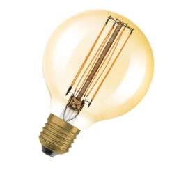 Ledvance 4099854090844 Vintage 1906® LED GLOBE 80, < 360°, 5,8 W, 822, 470 Lm, E27, Dimmbar