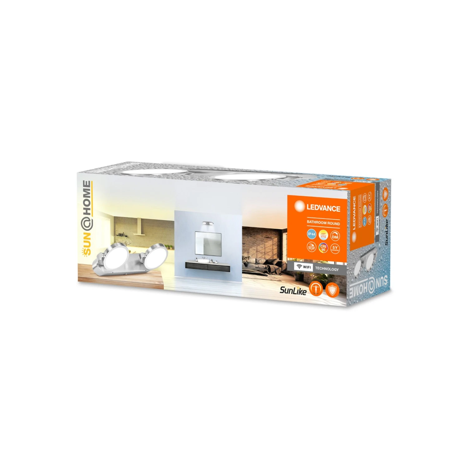LEDVANCE SUN@Home Bathroom LED-Wandspot 2-flammig 5 LEDVANCE SUN@Home Bathroom LED-Wandspot 2-flammig – Bild 3