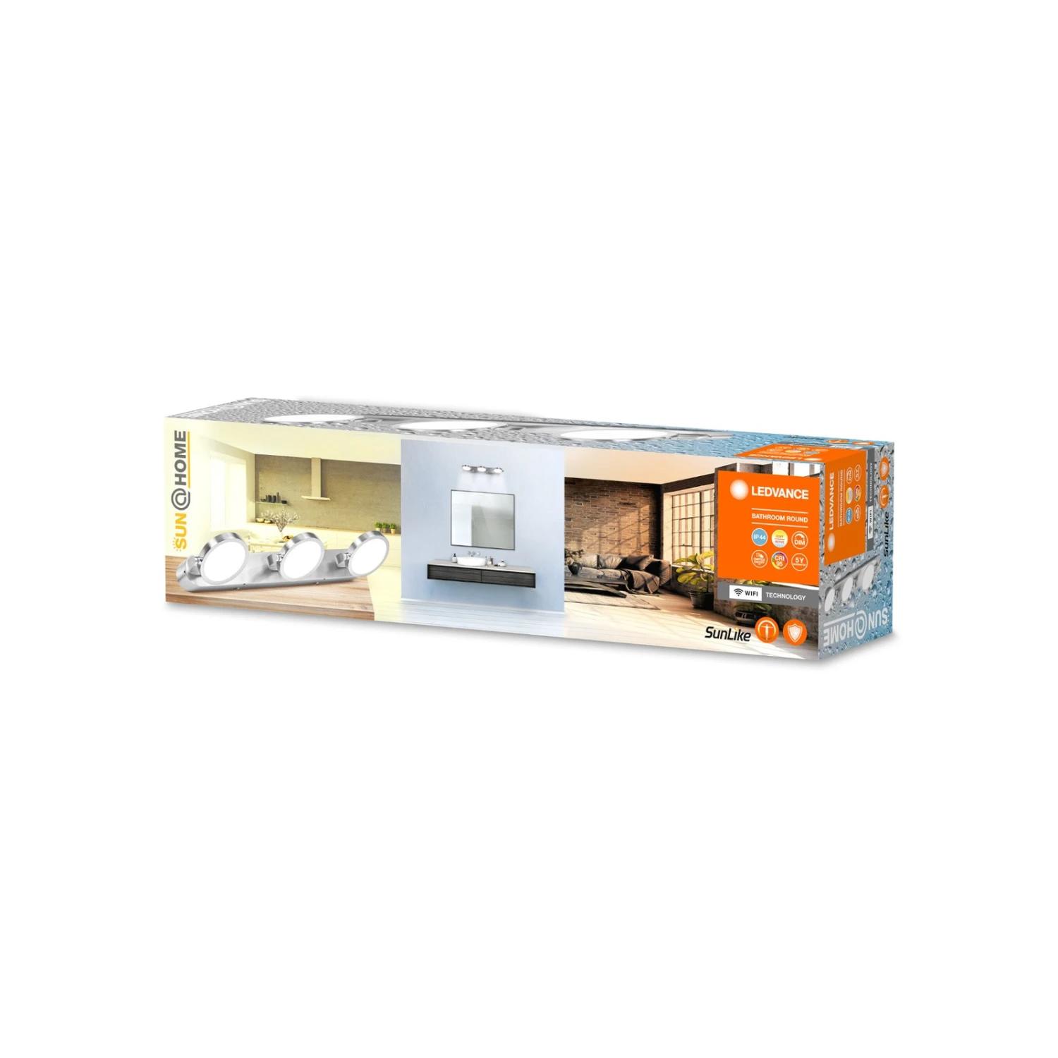 LEDVANCE SUN@Home Bathroom LED-Wandspot 3-flammig 5 LEDVANCE SUN@Home Bathroom LED-Wandspot 3-flammig – Bild 3