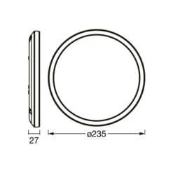 LEDVANCE SMART+ WiFi Orbis Ultra Slim Ø24cm Weiß -LEDVANCE Store 10002558 3