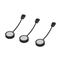 LEDVANCE Undercabinet Puck Möbelspot 3er Schwarz