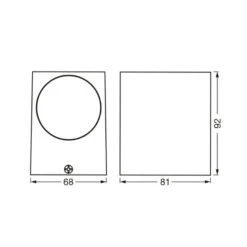 LEDVANCE Endura Classic Square Down Schwarz -LEDVANCE Store 10003866 4