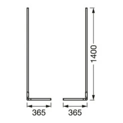 LEDVANCE SMART+ WiFi Floor Corner Weiß 140cm -LEDVANCE Store 10004661 5