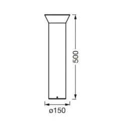 LEDVANCE SMART+ WiFi Eclipse Multicolor Höhe 50cm -LEDVANCE Store 10004693 2