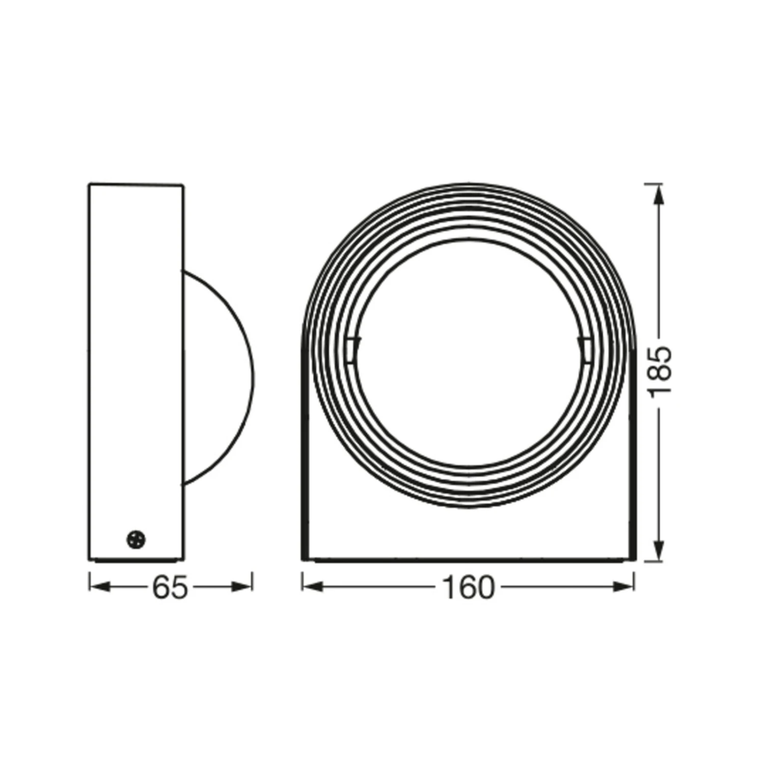 LEDVANCE SMART+ WiFi Swing Round Außenwandleuchte 8 LEDVANCE SMART+ WiFi Swing Round Außenwandleuchte – Bild 6