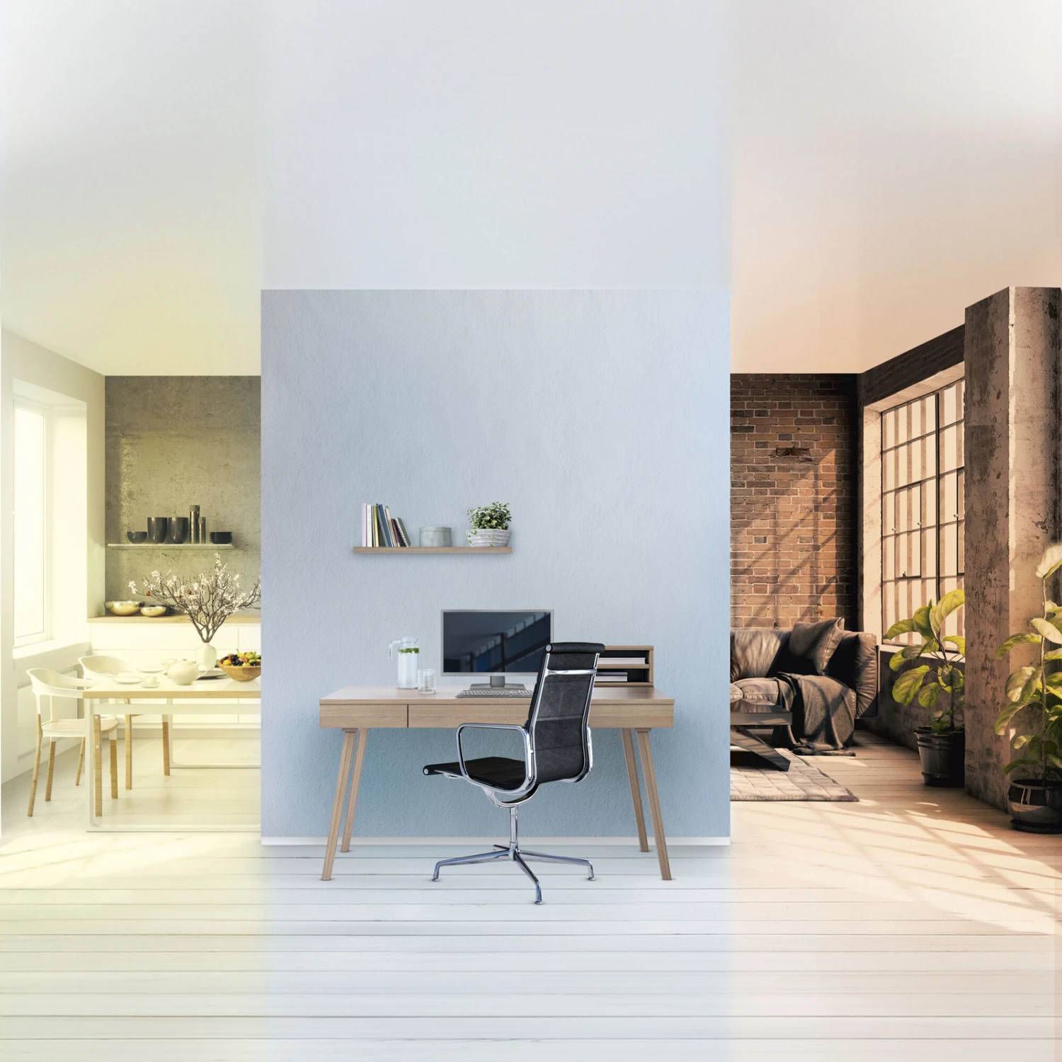 LEDVANCE SMART+ SUN@Home Slim Einbau Weiß Ø12cm 5 LEDVANCE SMART+ SUN@Home Slim Einbau Weiß Ø12cm – Bild 3