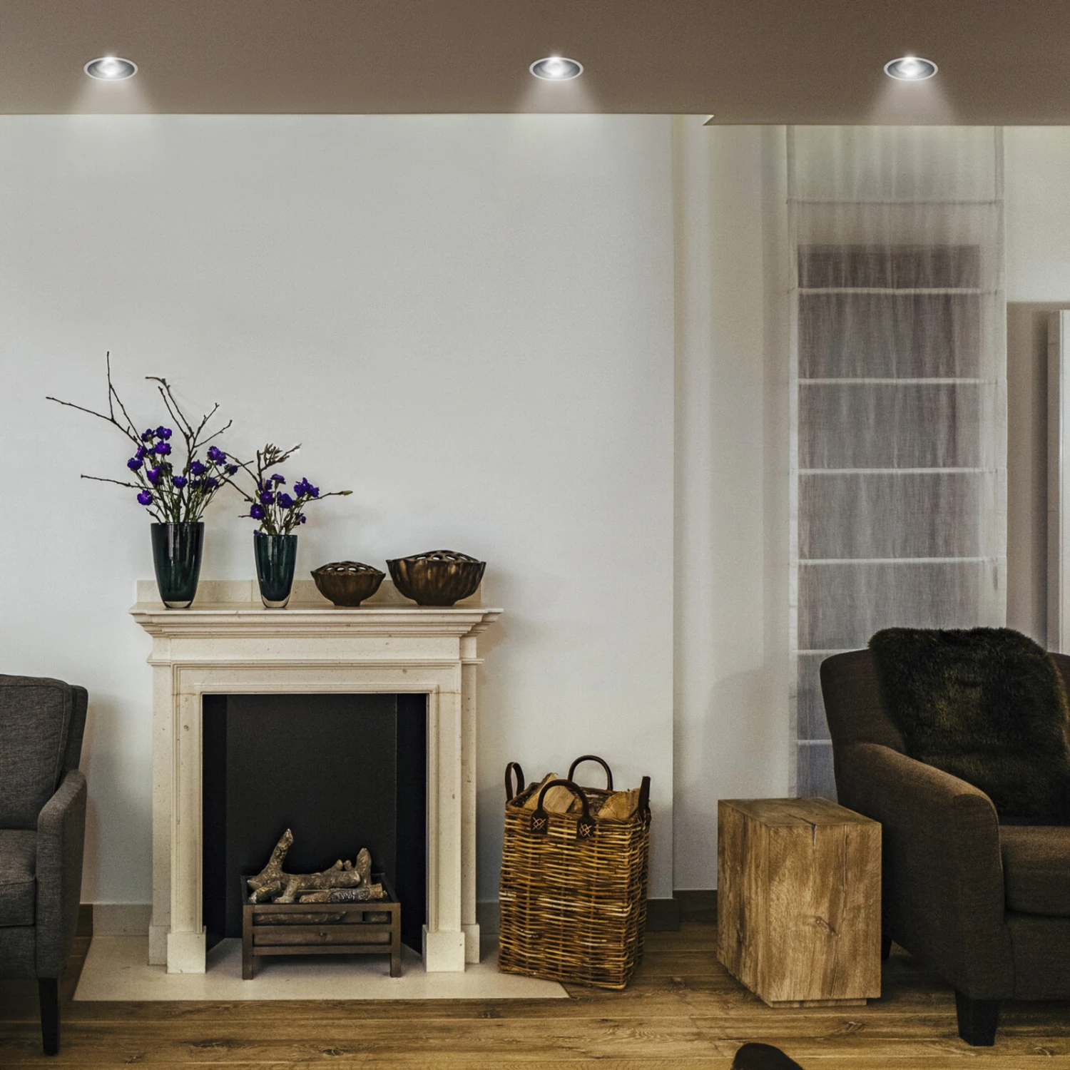 LEDVANCE Twist Einbauspot Ø9,3cm 830 Weiß/schwarz 4 LEDVANCE Twist Einbauspot Ø9,3cm 830 Weiß/schwarz – Bild 2