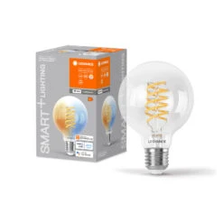 LEDVANCE SMART+ WiFi E27 8W LED G80 Klar 827-865 -LEDVANCE Store 10016798 2