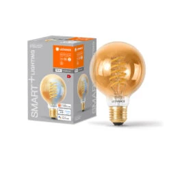 LEDVANCE SMART+ WiFi E27 8W LED G80 Gold 822-850 -LEDVANCE Store 10016799 2