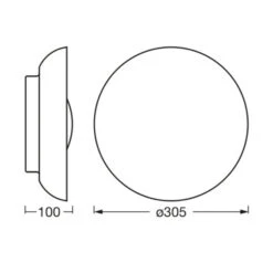 Ledvance Orbis Milan Deckenleuchte Schwarz -LEDVANCE Store 10021572 2