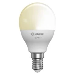 Ledvance 4058075729100 SMART+ Classicmable, 200 °, 4,9 W, 827, 470 Lm, E14, Dimmbar