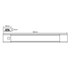 LEDVANCE Linear Slim Unterschranklampe 30cm Sensor -LEDVANCE Store 6106094 8
