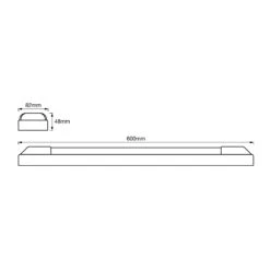 LEDVANCE Power Batten Dopp Deckenlampe 60cm 4.000K 17 LEDVANCE Power Batten Dopp Deckenlampe 60cm 4.000K -LEDVANCE Store 6106121 7
