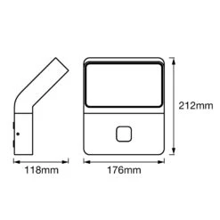 LEDVANCE Endura Style Wall Wide Sensor Außenlampe -LEDVANCE Store 6106151 8