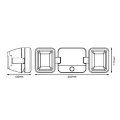 LEDVANCE Battery Spotlight Außenwand 2fl Weiß -LEDVANCE Store 6106173 7