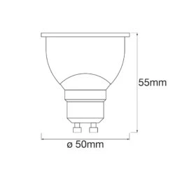 LEDVANCE SMART+ WiFi GU10-Reflektor 5W 45° 2.700K -LEDVANCE Store 6106401 3