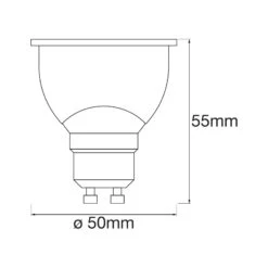 LEDVANCE SMART+ WiFi GU10-Reflektor 4,9W 45° RGBW -LEDVANCE Store 6106403 2