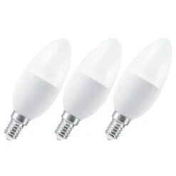 LEDVANCE SMART+ WiFi E14 5W Kerze 2.700-6.500K 3er