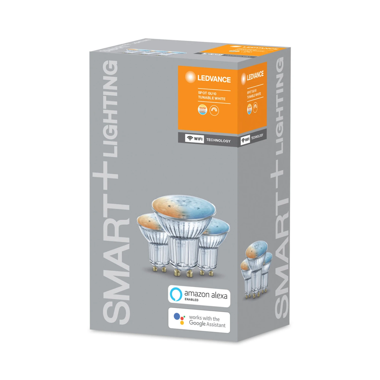 LEDVANCE SMART+ WiFi GU10-Reflektor 4,9W CCT 3er 5 LEDVANCE SMART+ WiFi GU10-Reflektor 4,9W CCT 3er – Bild 3