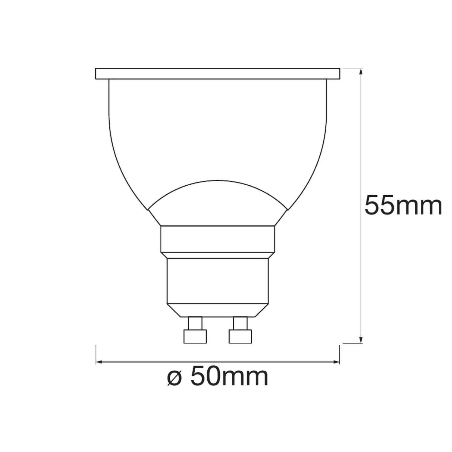 LEDVANCE SMART+ WiFi GU10-Reflektor 4,9W CCT 3er 7 LEDVANCE SMART+ WiFi GU10-Reflektor 4,9W CCT 3er – Bild 5