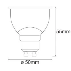 LEDVANCE SMART+WiFi GU10-Reflekt 4,9W 45° RGBW 3x -LEDVANCE Store 6106421 2