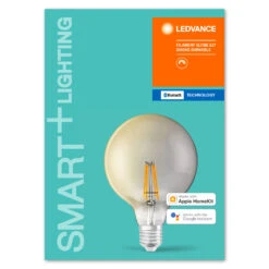 LEDVANCE SMART+ Bluetooth E27 G125 Smoke 6W 827 -LEDVANCE Store 6106435 5