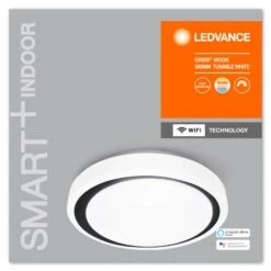 LEDVANCE SMART+ WiFi Orbis Moon CCT 38cm Schwarz -LEDVANCE Store 6106442 7