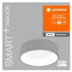 LEDVANCE SMART+ WiFi Orbis Cylinder CCT 45cm Grau -LEDVANCE Store 6106453 7
