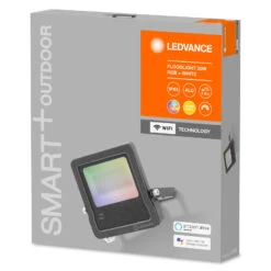LEDVANCE SMART+ WiFi Floodlight, RGBW, Grau, 30W -LEDVANCE Store 6106473 6