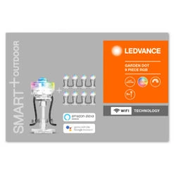 LEDVANCE SMART+ WiFi Garden Dot LED-Spot 9er-Set -LEDVANCE Store 6106490 5