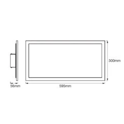 LEDVANCE SMART+ WiFi Planon Plus, CCT, 60 X 30 Cm -LEDVANCE Store 6106516 5