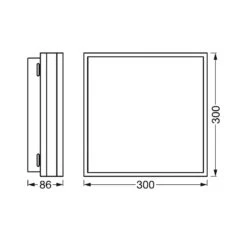 LEDVANCE SMART+ WiFi Orbis Magnet Weiß, 30x30cm -LEDVANCE Store 6106529 3