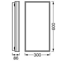 LEDVANCE SMART+ WiFi Orbis Magnet Weiß, 60x30cm -LEDVANCE Store 6106531 5