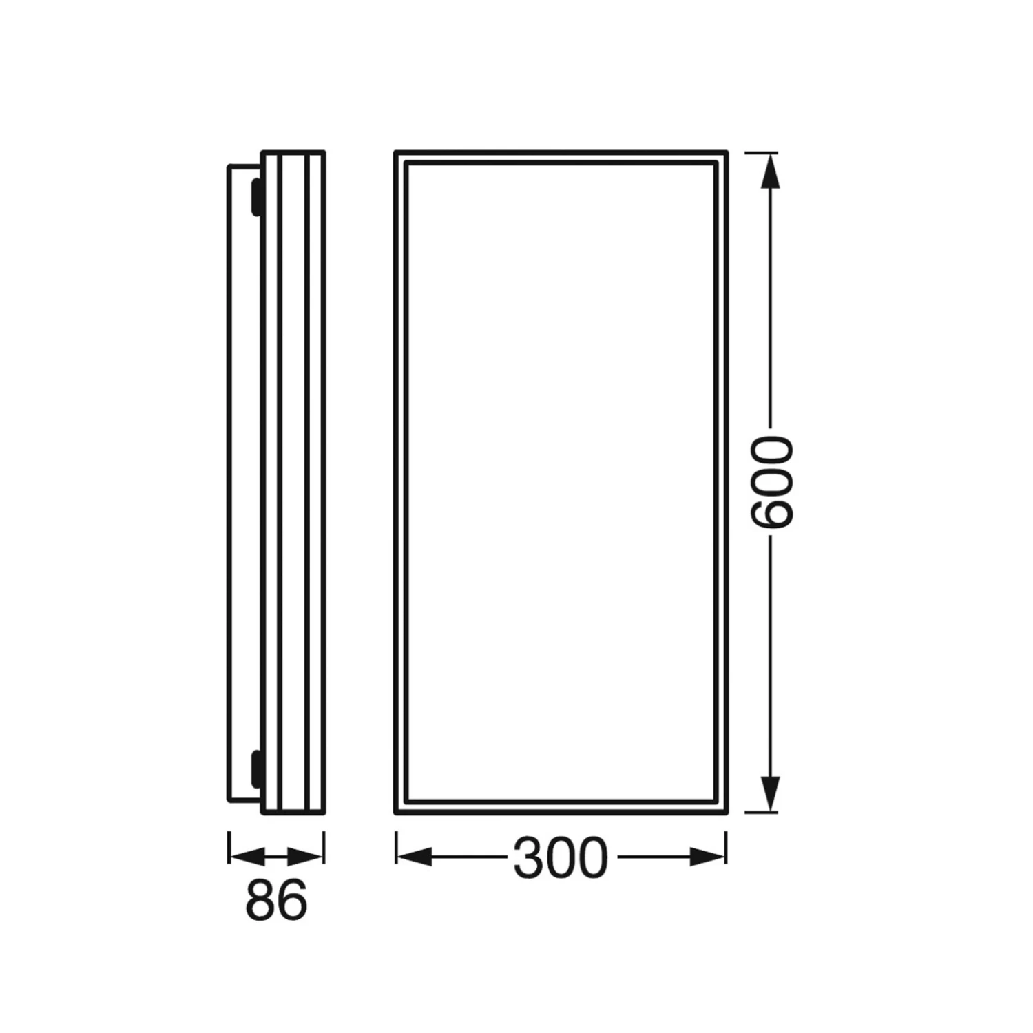 LEDVANCE SMART+ WiFi Orbis Magnet Schwarz, 60x30cm 8 LEDVANCE SMART+ WiFi Orbis Magnet Schwarz, 60x30cm – Bild 6