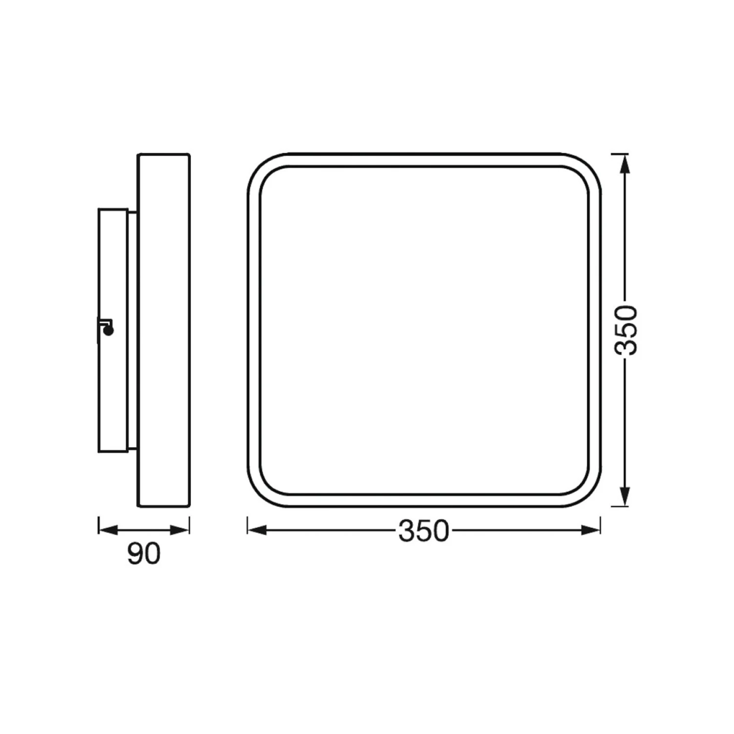 LEDVANCE SMART+ WiFi Orbis Backlight Schwarz 35x35 8 LEDVANCE SMART+ WiFi Orbis Backlight Schwarz 35x35 – Bild 6