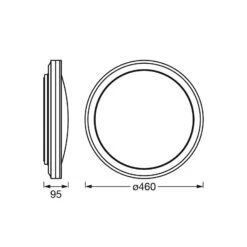 LEDVANCE SMART+ WiFi Orbis Circle CCT RGB Schwarz -LEDVANCE Store 6106542 5