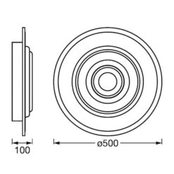 LEDVANCE SMART+ WiFi Orbis Rumor LED-Deckenleuchte -LEDVANCE Store 6106546 5