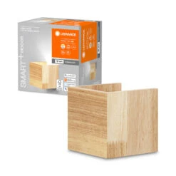 LEDVANCE SMART+ WiFi Orbis Wall Wood, 11 X 11 Cm -LEDVANCE Store 6106556 2
