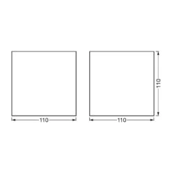 LEDVANCE SMART+ WiFi Orbis Wall Wood, 11 X 11 Cm -LEDVANCE Store 6106556 4