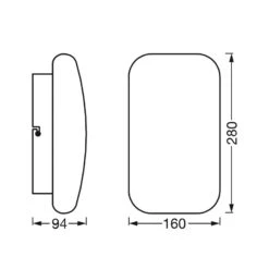 LEDVANCE SMART+ WiFi Orbis Wall Aqua IP44 28x16 Cm -LEDVANCE Store 6106577 5