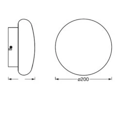 LEDVANCE SMART+ WiFi Orbis Wall Aqua IP44 Ø 20 Cm -LEDVANCE Store 6106579 4