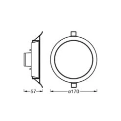 LEDVANCE SMART+ WiFi Spot LED-Einbaustrahler, 110° -LEDVANCE Store 6106585 4
