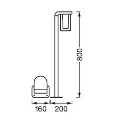 LEDVANCE SMART+ WiFi Outdoor Cascade, Höhe 80 Cm -LEDVANCE Store 6106603 7
