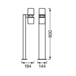 LEDVANCE SMART+ WiFi Outdoor Flare Updown 80 Cm 13 LEDVANCE SMART+ WiFi Outdoor Flare Updown 80 Cm -LEDVANCE Store 6106606 5