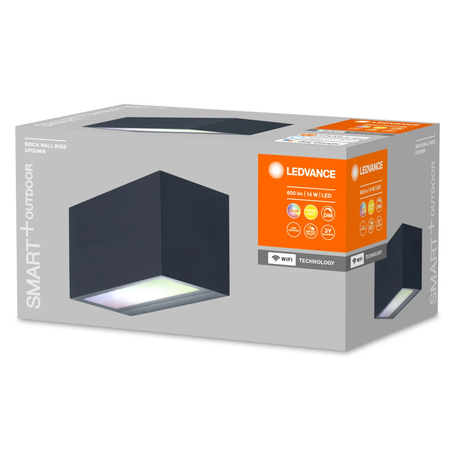 LEDVANCE SMART+ WiFi Outdoor Brick Wide Dunkelgrau 6 LEDVANCE SMART+ WiFi Outdoor Brick Wide Dunkelgrau – Bild 4