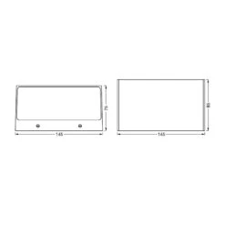 LEDVANCE SMART+ WiFi Outdoor Brick Wide Dunkelgrau 11 LEDVANCE SMART+ WiFi Outdoor Brick Wide Dunkelgrau -LEDVANCE Store 6106608 4