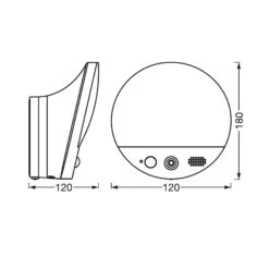 LEDVANCE SMART+ WiFi Outdoor Round Camera DG -LEDVANCE Store 6106611 7