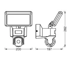 LEDVANCE SMART+ WiFi Outdoor Flood Camera Control -LEDVANCE Store 6106613 5