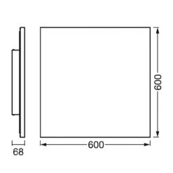 LEDVANCE SUN@Home Planon Frameless, 60 X 60 Cm -LEDVANCE Store 6106621 7