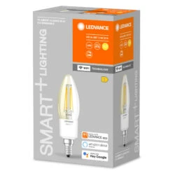 LEDVANCE SMART+ WiFi Filament Candle 40 E14 4W 827 -LEDVANCE Store 6106634 2
